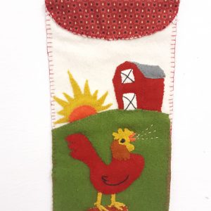 July Rooster Mailed Pattern