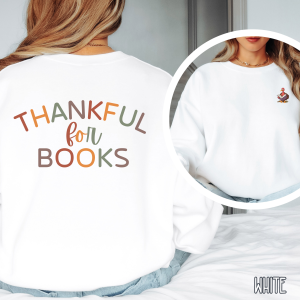 Thankful for Books Sweater