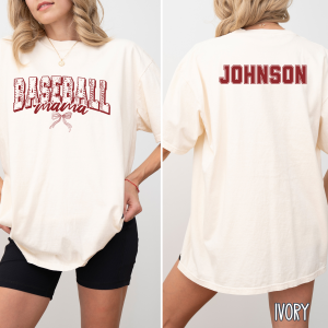 Custom Name Baseball Mama Shirt