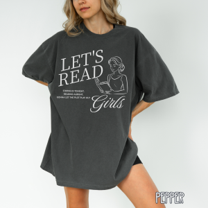 Let's Read Girl's Shirt