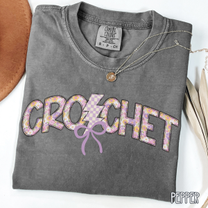 coquette retro crochet shirt