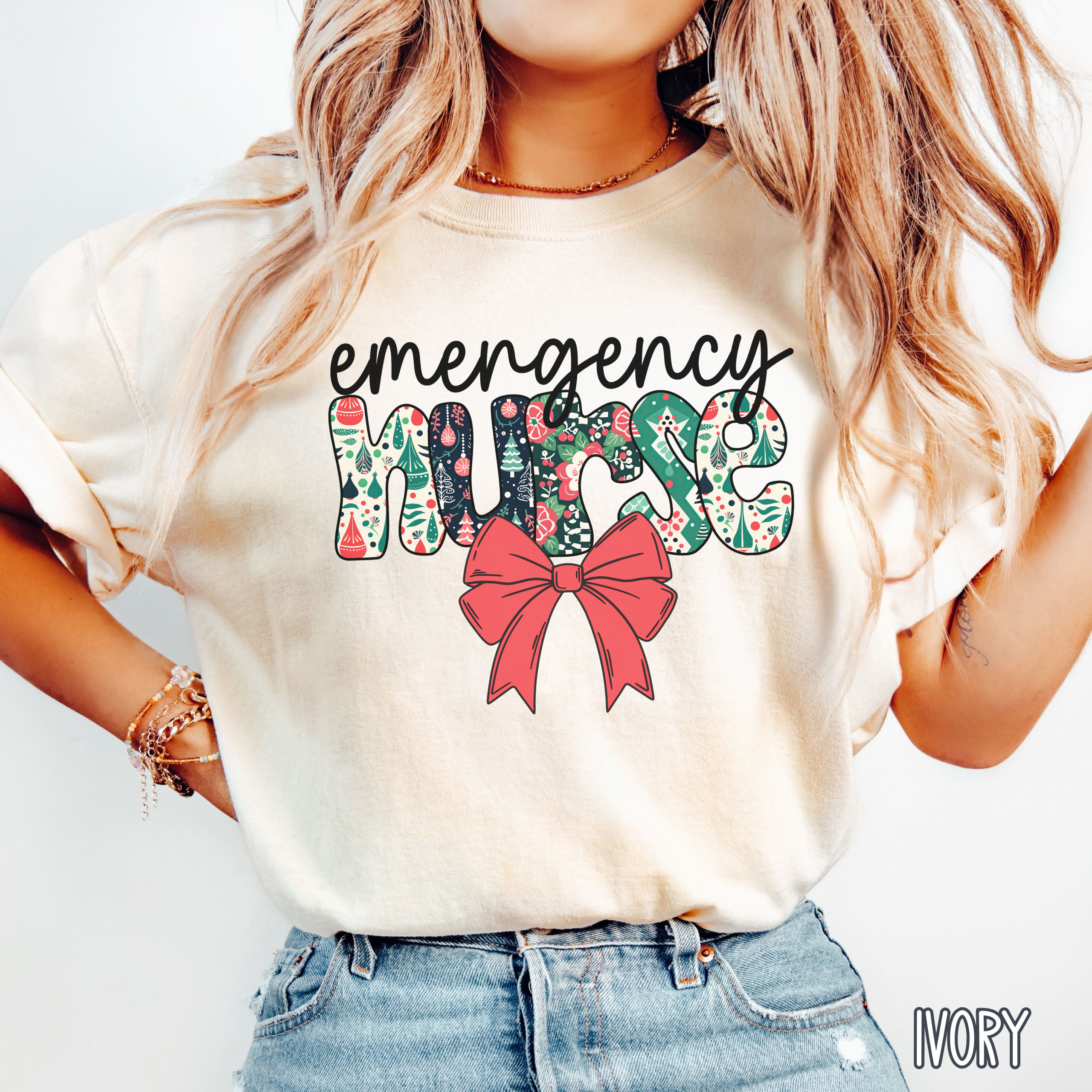 Coquette Emergency Nurse Shirt