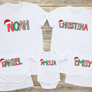 Family Christmas Personalized Shirts
